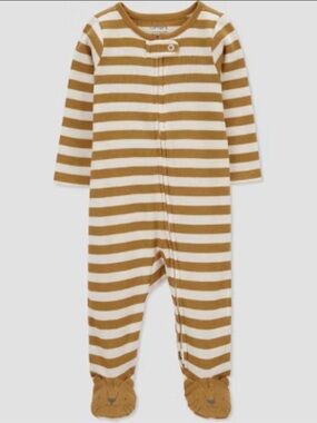 CARTERS Baby Boy Striped Footie Pajamas